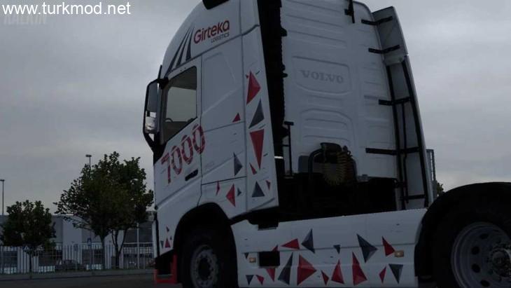 ETS2 - Girteka Logistics 7000th Truck Special Skin V1.0 (1.56) ETS2 - Girteka Logistics 7000th Truck Special Skin V1.0 (1.56)