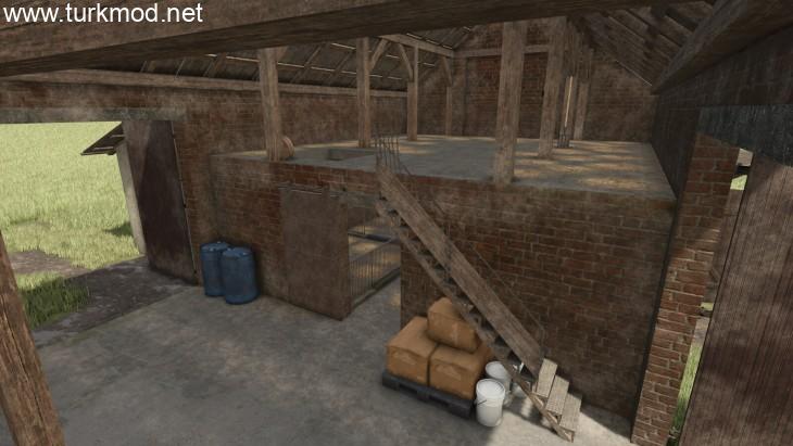 FS25 - Pigsty And Garage Package V1.0 FS25 - Pigsty And Garage Package V1.0