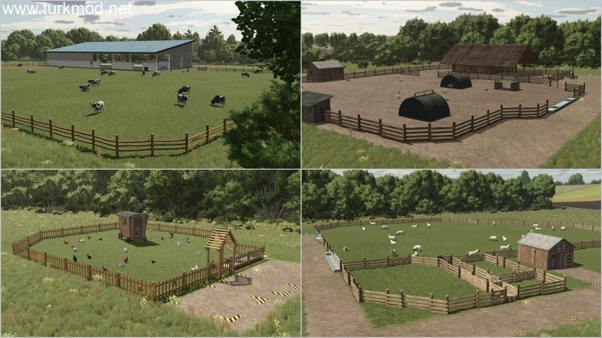 FS25 - Animals Placeables Pack V1.0.0.1