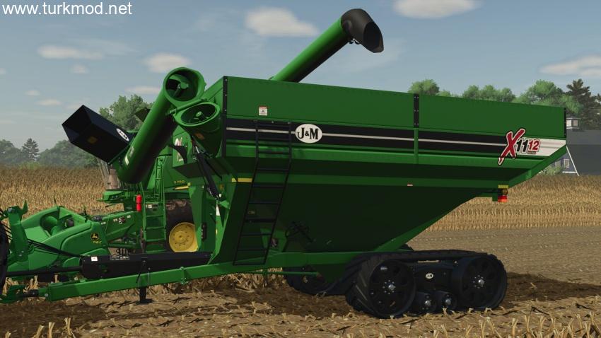 FS25 - JM X-Tended Reach 1112 Patriotic Farmer Edition US V1.0