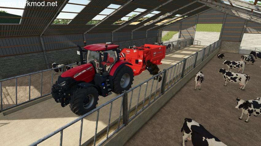 FS25 - Large UK Indoor Cow Barn V1.0.0.1