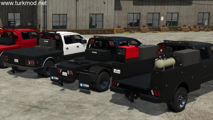 FS25 - Custom Pickup Truck Bed Pack V1.2