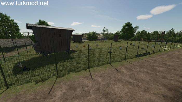 FS25 - Placeable Outdoor Chicken Coop V1.1 FS25 - Placeable Outdoor Chicken Coop V1.1