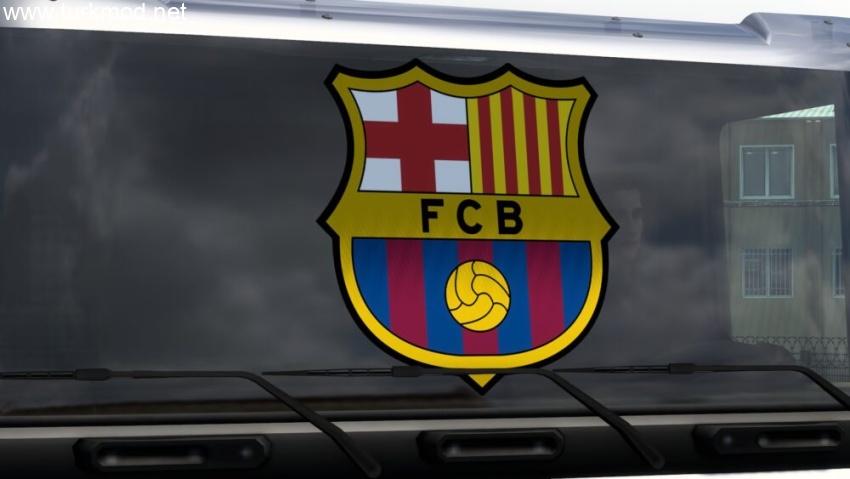 ETS2 - Daf Xf 105 Barcelona Sticker V1.57