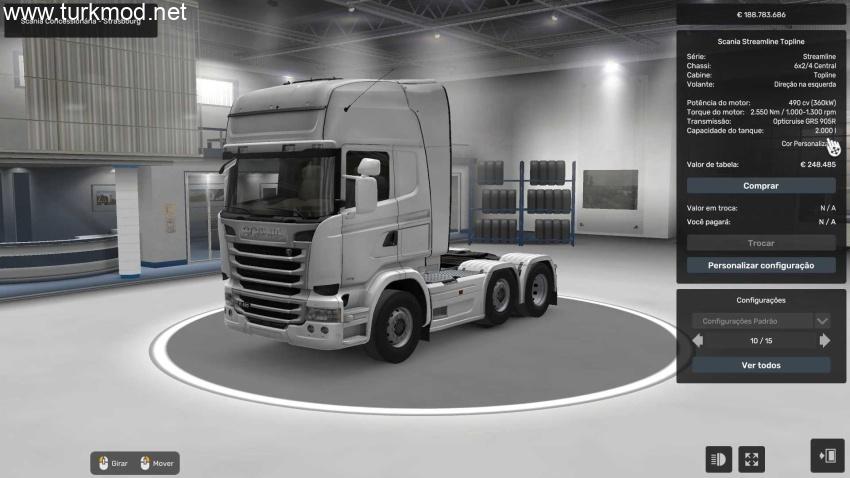 ETS2 - 2000 Liters for All Truck V1.57