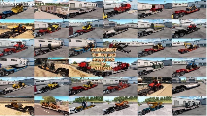 ATS - Overweight Trailers and Cargo Pack V6.2