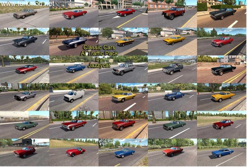 ATS - Classic Cars AI Traffic Pack V9.0.10