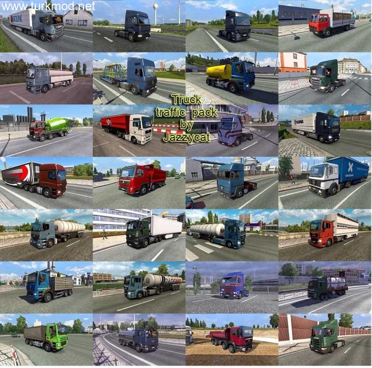 ETS2 - Truck Traffic Pack V9.1.15 ETS2 - Truck Traffic Pack V9.1.15