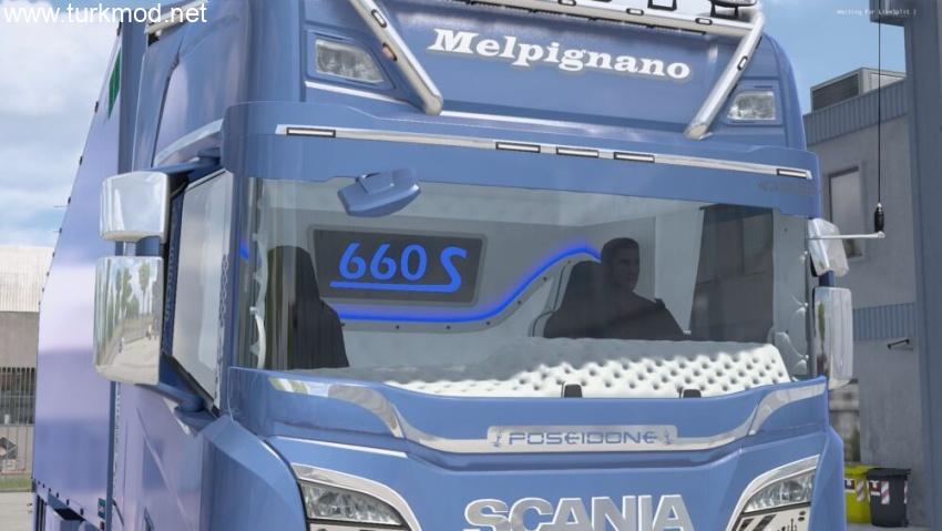 ETS2 - Scania S Melpignano Italian Style Interior V1.57