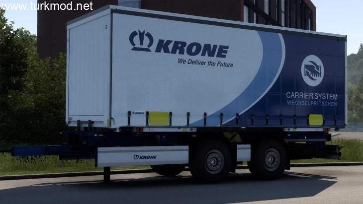 ETS2 - Krone Profi Box Carrier Pack V1.6.5.1