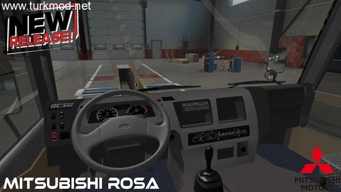 ETS2 - New Mitsubishi Rosa Minibus V1.55 ETS2 - New Mitsubishi Rosa Minibus V1.55