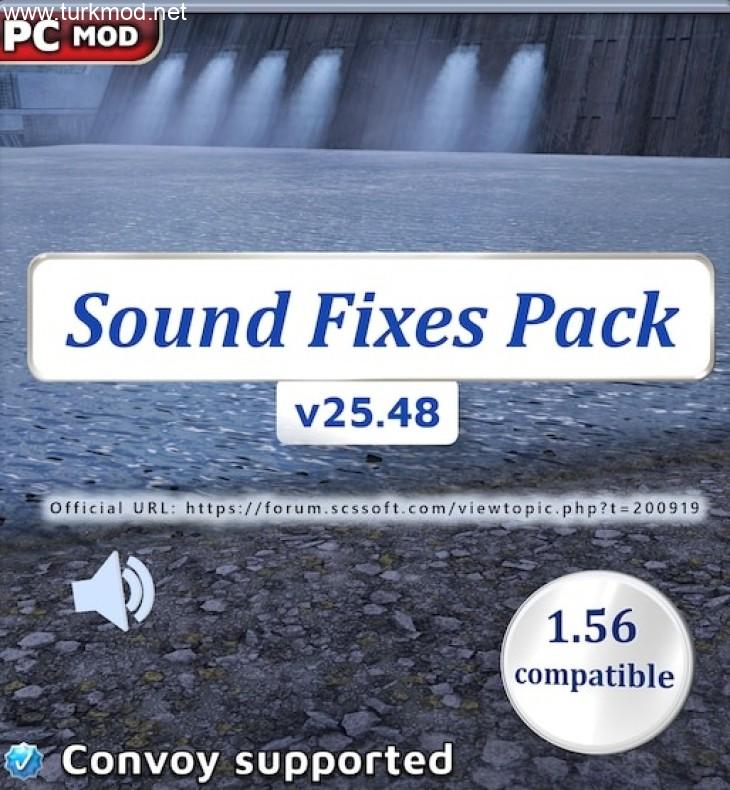 ETS2 - Sound Fixes Pack V25.48 ETS2 - Sound Fixes Pack V25.48