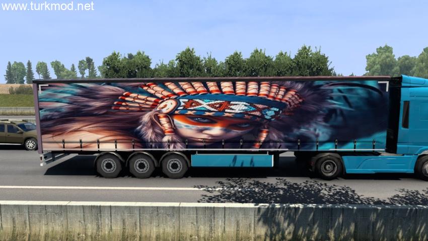 ETS2 - Ai Trailers Pack Evolution V2.7