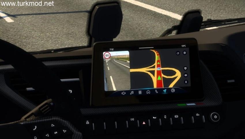 ETS2 - Iveco S-Way Improved Dashboard V1.56