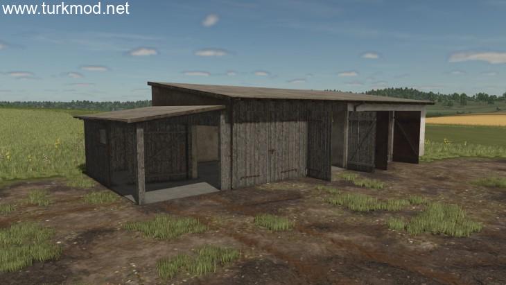 FS25 - Pigsty And Garage Package V1.0 FS25 - Pigsty And Garage Package V1.0