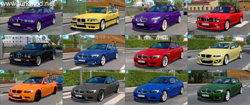 ETS2 - BMW Traffic Pack V1.57