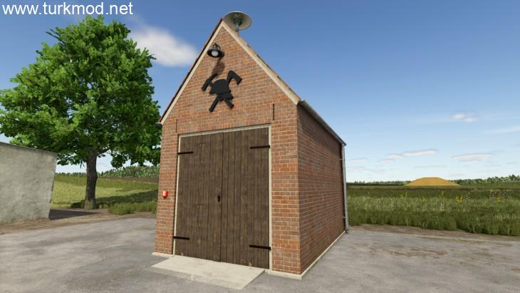 FS25 - Placeable GDR Fire Station V1.0
