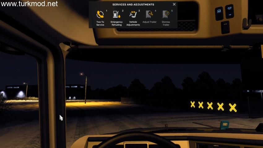 ETS2 - Instant Refuel and Recharge