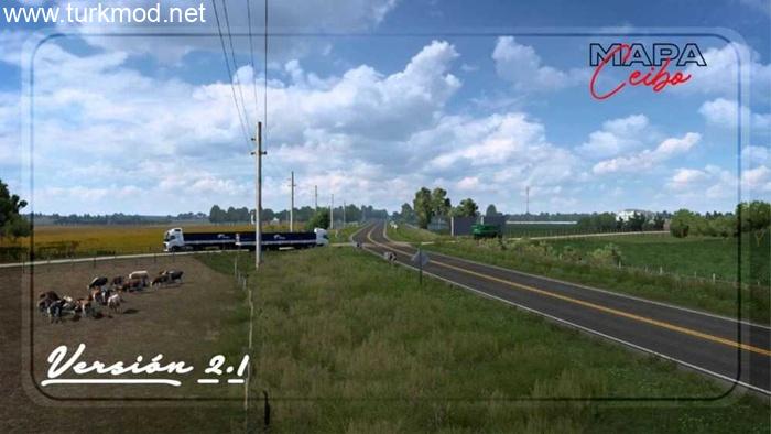 ETS2 - Ceibo (Argentina Map) V2.3.4 ETS2 - Ceibo (Argentina Map) V2.3.4
