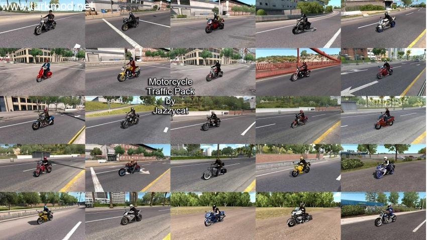 ATS - Motorcycle Traffic Pack V6.5.11