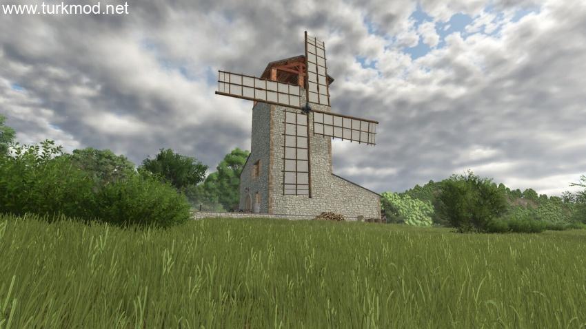 FS25 - Windmill And Its Bakery V1.0