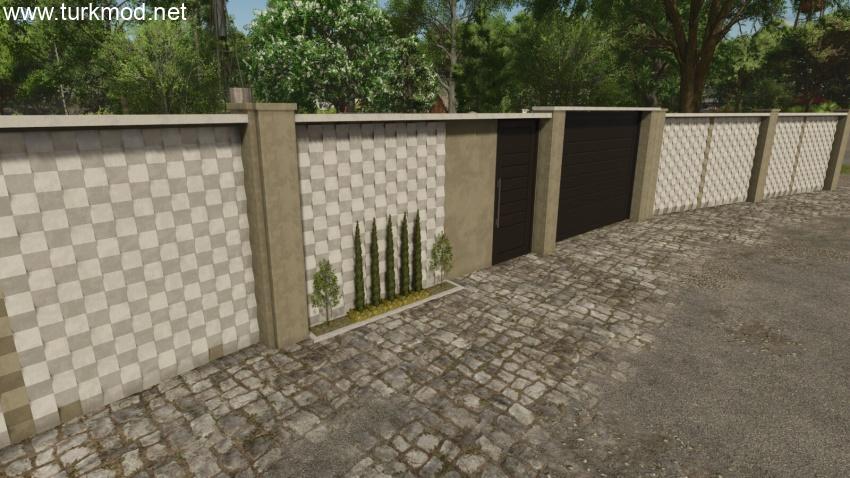 FS25 - Modern Wall Set V1.0