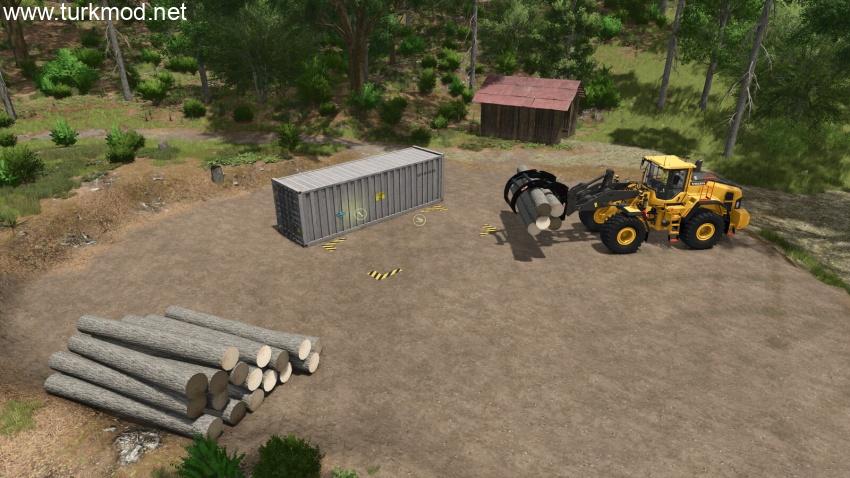 FS25 - Wood Storage And Distribution V1.0