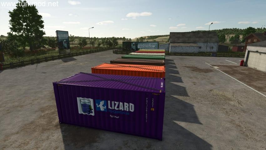 FS25 - Fillable Container V1.0
