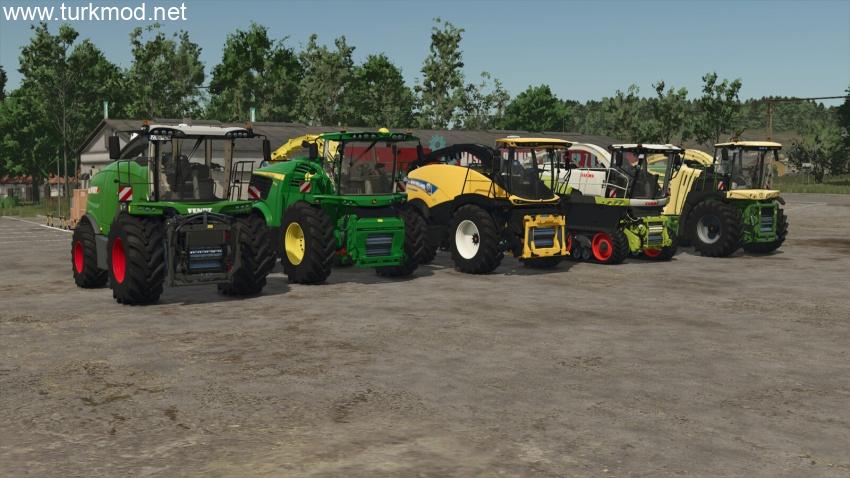 FS25 - Forage Harvesters With Pipe Control V1.0.0.2