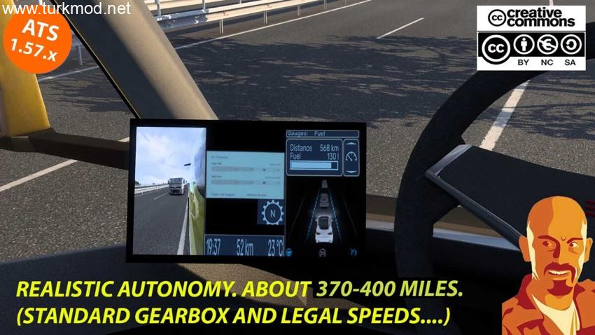 ATS - Tesla Semitruck 2019 V2.0 Improved DEF