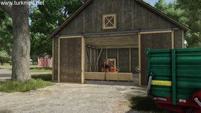 FS25 - Small Production Points W/ Shed Option V1.1
