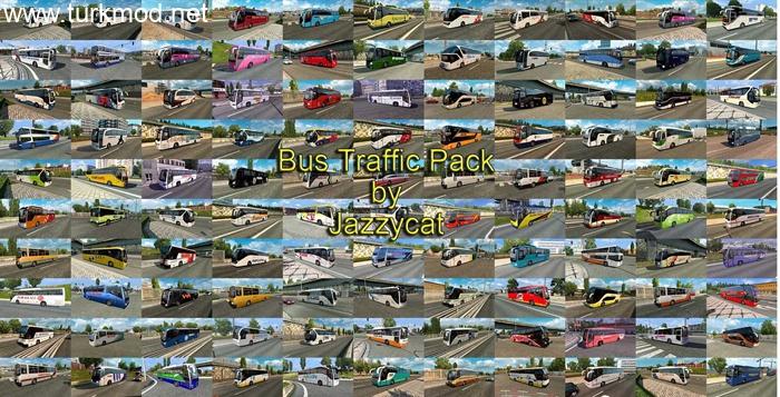 ETS2 - Bus Traffic Pack V18.1.8 ETS2 - Bus Traffic Pack V18.1.8