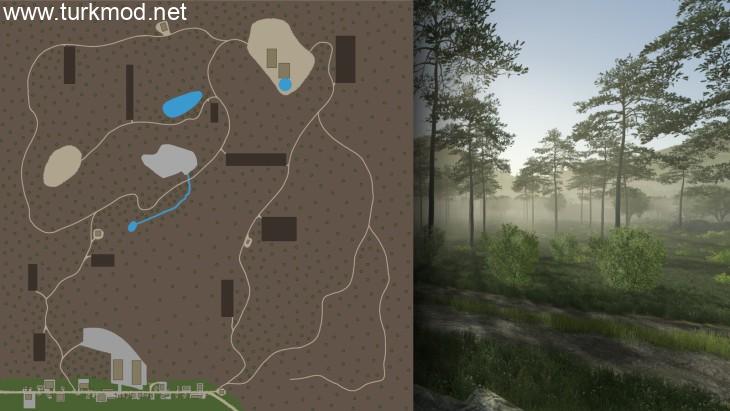 FS25 - Greenwood Forest Map V1.0 FS25 - Greenwood Forest Map V1.0