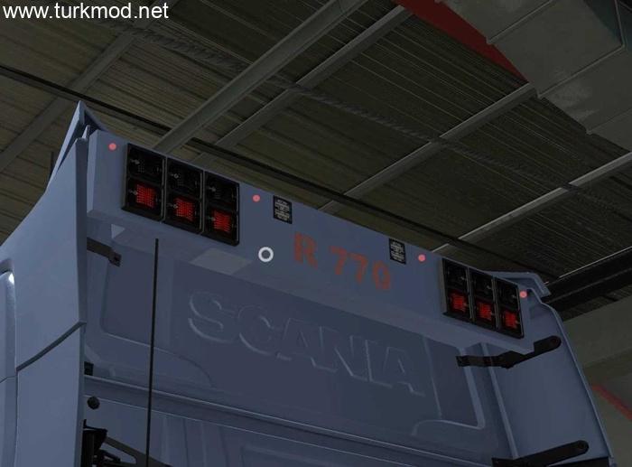 ETS2 - Spoiler Roof Light Bar V1.0 ETS2 - Spoiler Roof Light Bar V1.0
