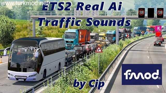ETS2 - Real Ai Traffic Sounds V1.55 ETS2 - Real Ai Traffic Sounds V1.55