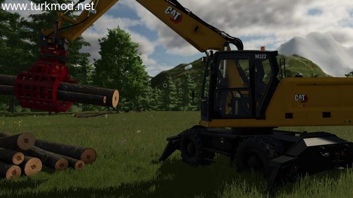 FS25 - CAT M322 V1.2 FS25 - CAT M322 V1.2