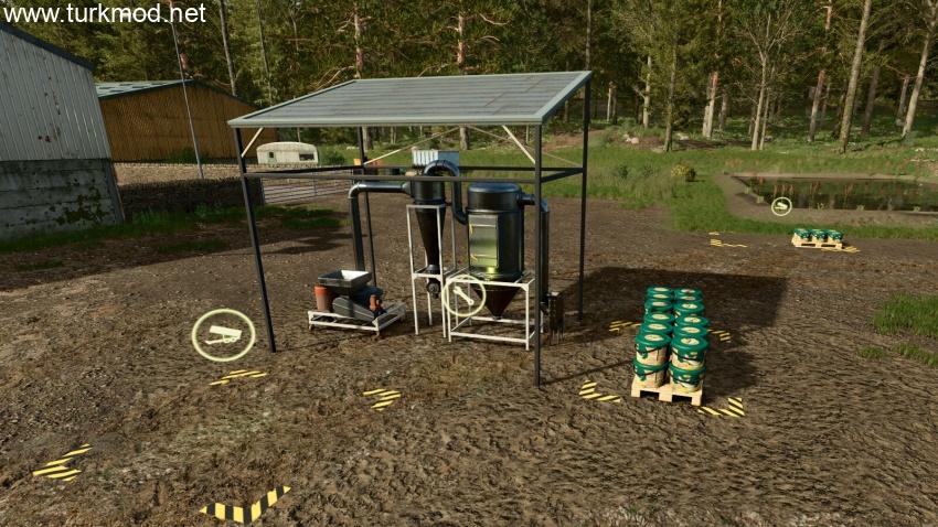 FS25 - Small Fishfeed Mixingplant V1.0