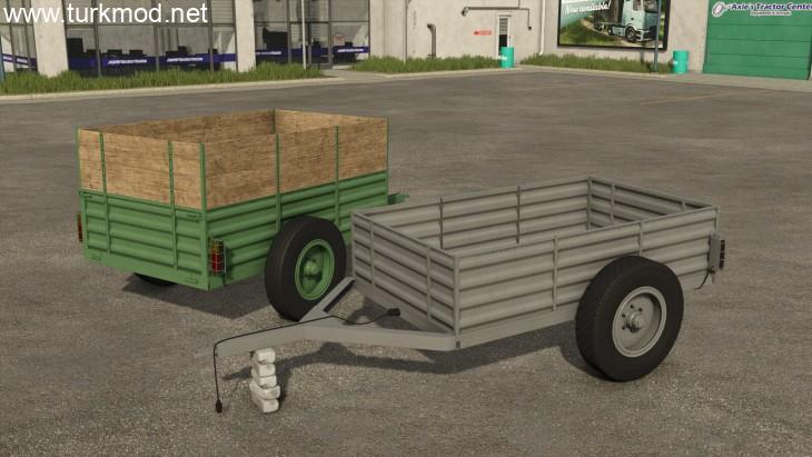 FS25 - Two Wheel Trailer V1.1 FS25 - Two Wheel Trailer V1.1