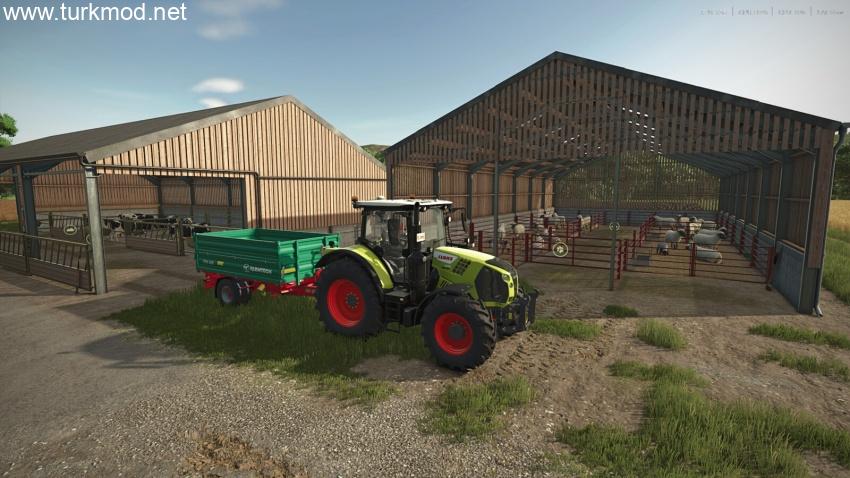 FS25 - Medium Cow Barn V1.0.0.1