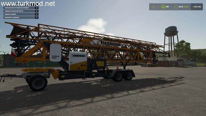 FS25 - Liebherr 81K Tower Crane V2.0 FS25 - Liebherr 81K Tower Crane V2.0