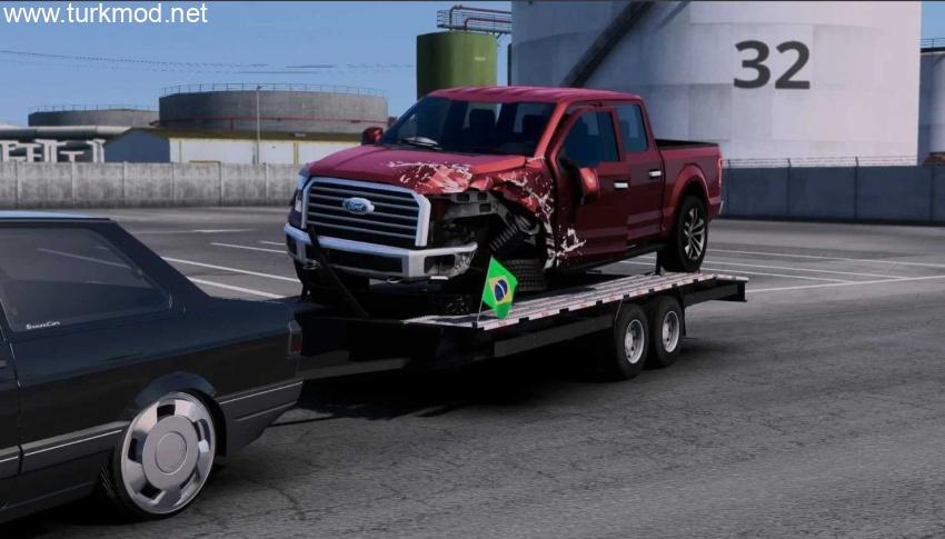 ETS2 - Trailers Pack for Cars V1.4