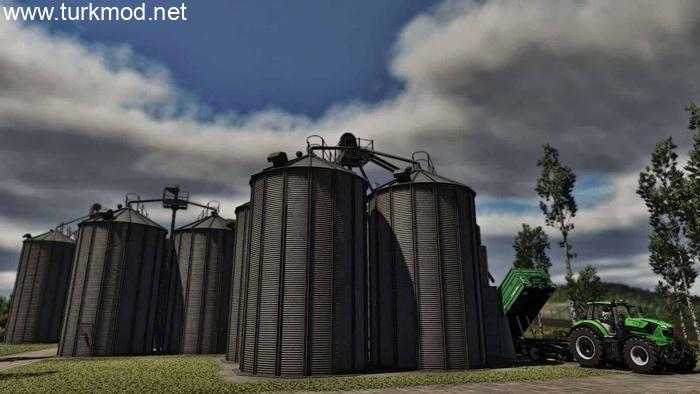 FS25 - Old Silo Bins V1.0 FS25 - Old Silo Bins V1.0
