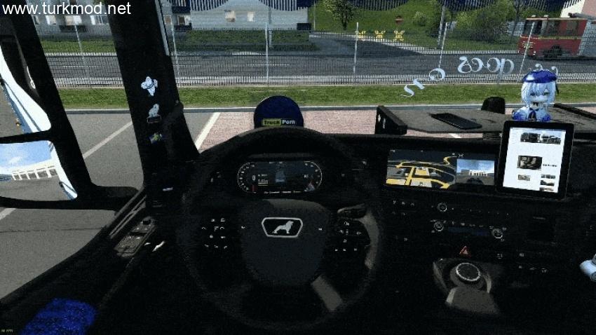 ETS2 - Animated Steering Wheel V12.0