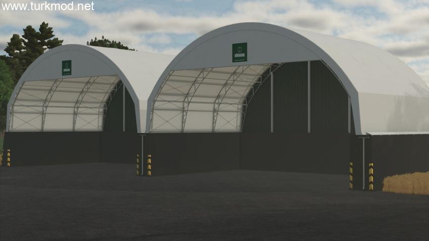 FS25 - Rudolf Hoermann Round Storage Hall V1.0