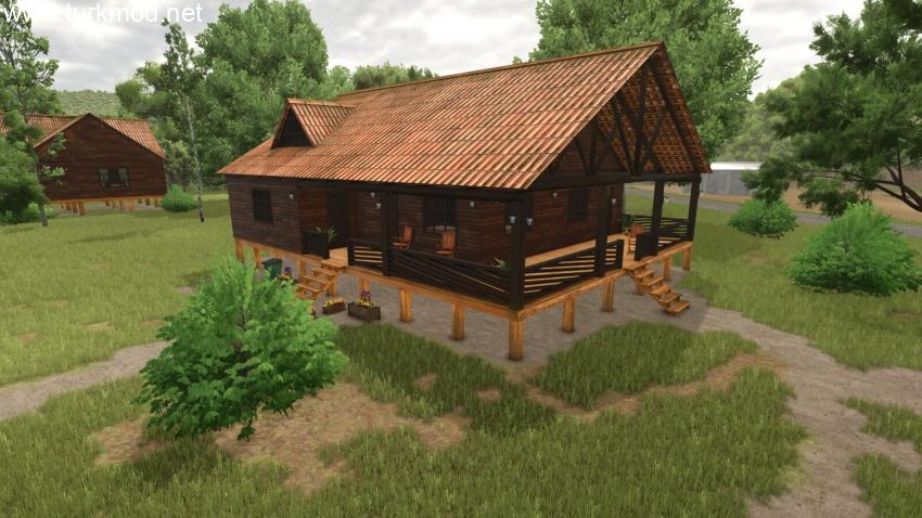 FS25 - Hut Pack V1.0