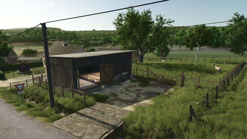 FS25 - Old Wooden Sheepfold V1.0