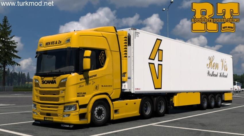 ETS2 - Hen Vis Transport Skin Pack V1.0
