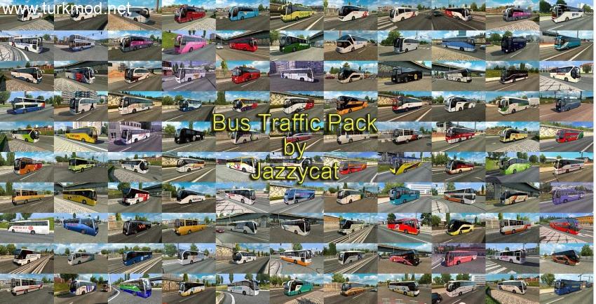 ETS2 - Bus Traffic Pack V18.1.10