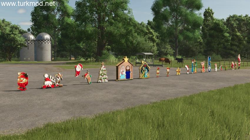 FS25 - Christmas Cutouts V1.0