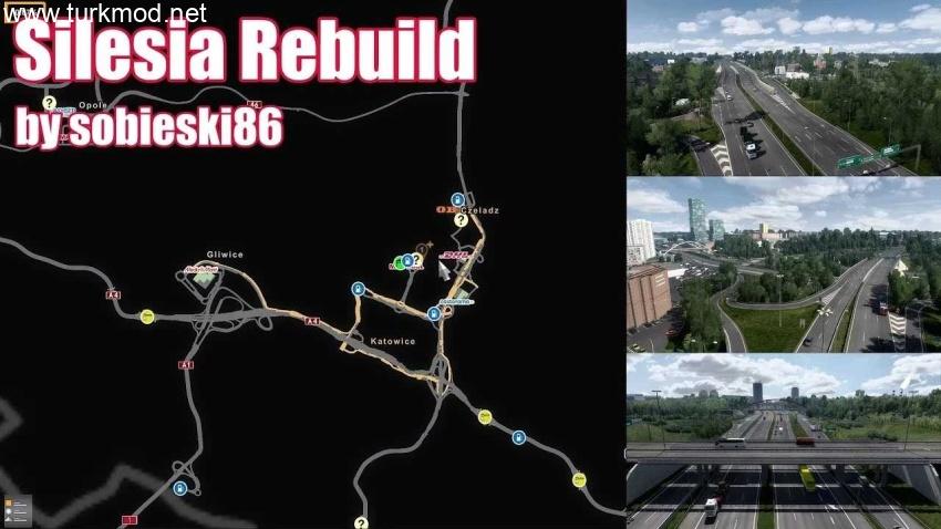 ETS2 - Silesia Rebuild in Poland V1.7.2